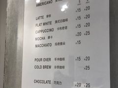 菜单-Manner Coffee(凌空SOHO店)
