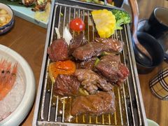 铁板和牛粒-九井澤精致料理(金茂店)
