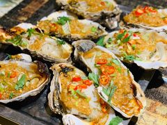烤生蚝-丹东立强海鲜烧烤·牛B大串(星海店)