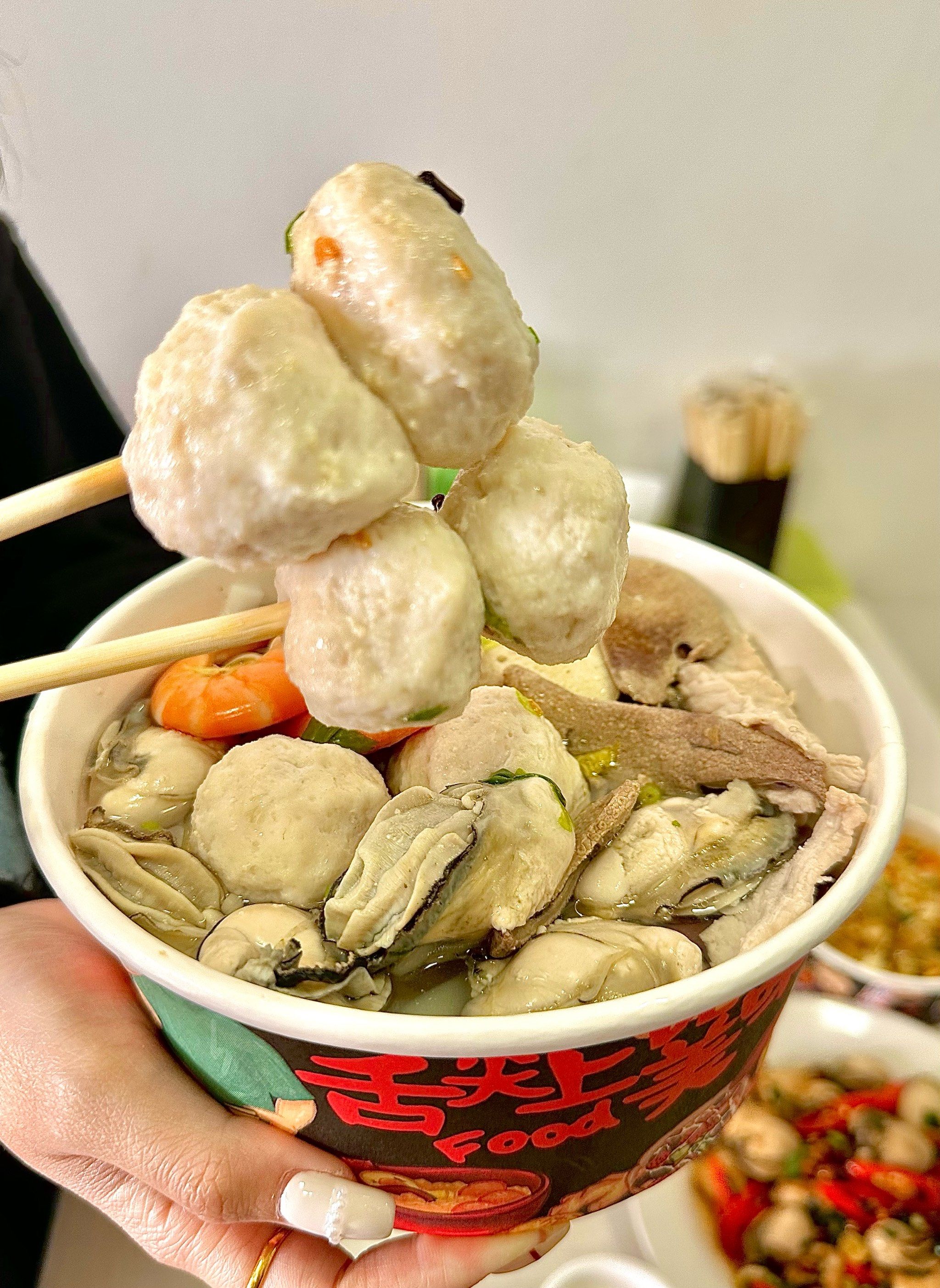 让我心心念念的"手工鱼丸面"