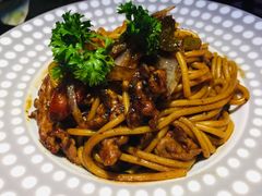 黑椒牛柳意面-陌上花儿·音乐西餐吧(和平店)
