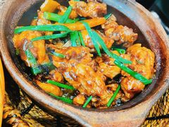 干葱豆豉嫩鸡煲-熠盛粤味·顺德桑拿鸡(永康路店)