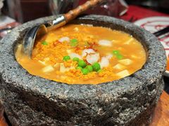招牌石锅海胆豆腐-锦楼·臻选新杭帮(杭州中心店)