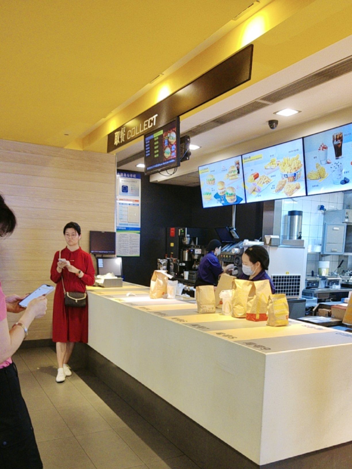 花城汇的麦当劳餐厅特别好吃