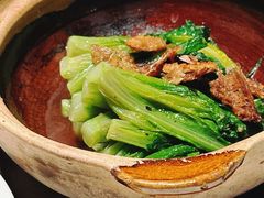 豆豉鲮鱼油麦菜-四季民福烤鸭店(外滩外白渡桥店)
