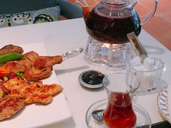 -伊斯坦布尔土耳其清真咖啡餐厅