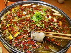 招牌椒麻锅底-南山渔美蛙鱼·老鸭汤·火锅(成都大邑店)
