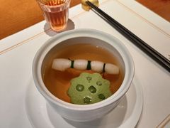 莲蓬竹韵鸡豆花汤-觀芷隐轩