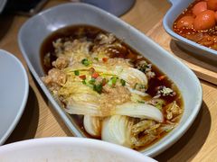 蒜香娃娃菜-蜜桃餐厅·伴山(海岸城店)