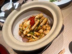 砂锅九层塔啫东山海钓特级大红管-席作·福建会馆