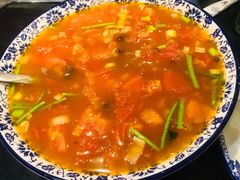 西红柿牛腩汤-晚归月亮湾私家菜(临邑路店)