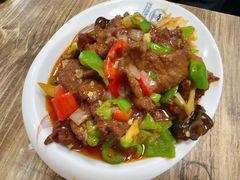 -歹歹的加个面过油肉拌面
