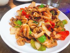 酱焖八爪鱼-锋味海鲜菜馆