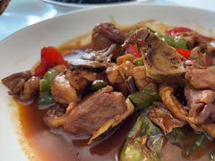 农家炒鸡-天乐农家鱼头王(天目湖店)