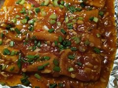铁板包浆豆腐-绿茶餐厅(财富购物中心店)