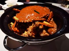 黄金膏蟹焗走地鸡-皇朝会.经典传统粤菜(外滩店)