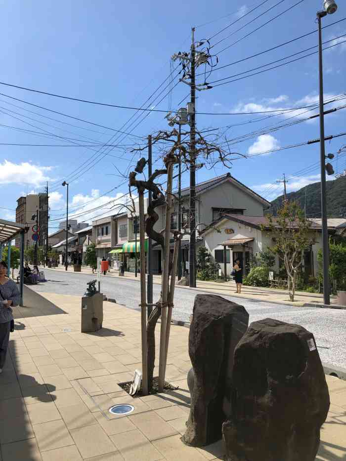 妖怪たちの足汤"水木茂大道一路走过来虽然整条街街不是很长.