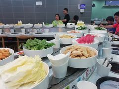 自助取餐区-咕叽咕叽自助烤肉小火锅(西城广场购物中心店)