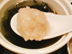 紫菜鱼丸汤-百事佳烧鸭牛腩(上海虹桥站店)