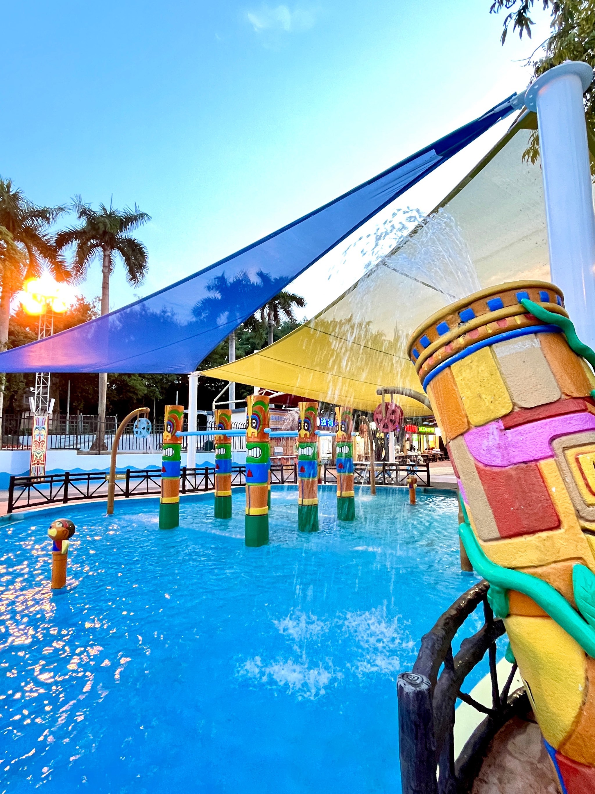 小姨带娃玩水啦💦深圳欢乐谷玛雅水公园