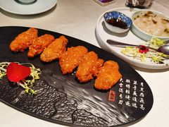 咸蛋黄鸡翅-桂花龙井餐厅