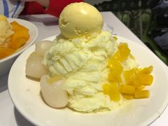 榴莲芒果冰-西门町芒果冰