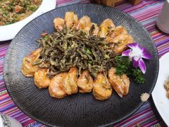 普洱茶焗大虾-香巴拉云南餐厅(华莱坞店)