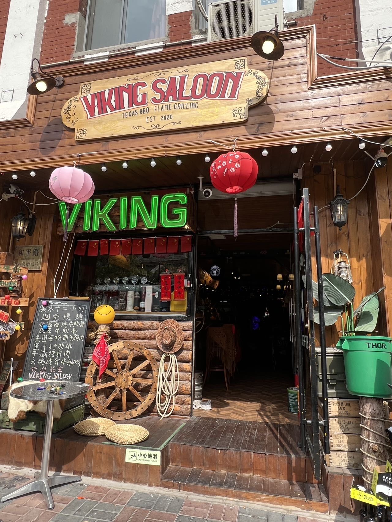 天津也有正宗复古西部牛仔主题餐厅啦!