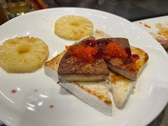 法式香煎鹅肝-雅玛花式铁板烧(国宏宾馆店)