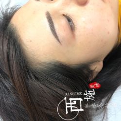 -西施无菌半永久纹绣眉眼影唇轻增发纹发际线