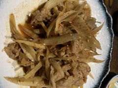 牛肉炒牛蒡-桂马·日本料理·海胆·海鲜饭·酒场(民主广场店)