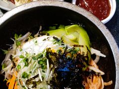 石锅拌饭-草家酱蟹炭火烤肉店(珲春南路一店)