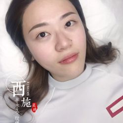 -西施无菌半永久纹绣眉眼影唇轻增发纹发际线