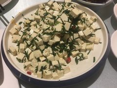 沙葱拌豆腐-宁夏国强手抓羊肉·清真菜(未央路凤三店)