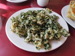 炸花椒芽-北京龙庆四季香农家饭庄·灶台鱼·碳烤虹鳟鱼(龙庆峡店)
