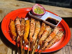 裸烤九节虾-辉记炭烧海鲜大排档·老字号(福田店)