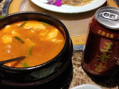 蛤蜊豆腐汤-猪啊牛呀羊啊铜盘烤肉(正大广场店)
