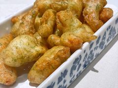苔菜虾仁-钱塘花园·宁波菜