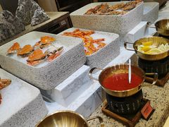 自助调料区-咖啡苑自助餐厅·中国大饭店