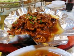 铁板牛肉-宝发园名菜馆