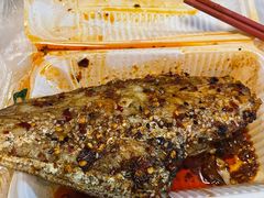 烤巴掌耗儿鱼-袁师傅烤肉(弹子石店)