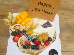 丰收季节森系动物奶油水果蛋糕-艾加柒克蛋糕茶歇甜品台(春熙路店)