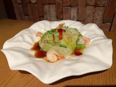 虾仁白灼西生菜-奉天小馆·非遗东北菜(沈阳万象城店)