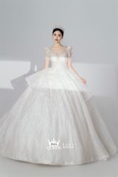 点击看大图 -艾拉·女王婚纱礼服馆