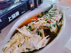 清蒸石斑鱼-海帮主·蒸汽海鲜青岛菜(栈桥火车站店)