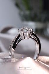 -JKHappiness培育钻石钻戒婚戒定制(天河国贸店)