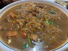 猪肉炖粉条-东北哈尔滨酱骨头馆房掌柜铁锅炖