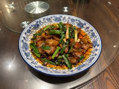 蒜苗回锅肉-芙蓉凰花园酒楼