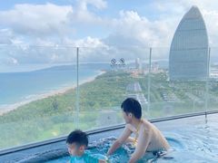 -海棠湾仁恒皇冠度假酒店-270°海景餐厅