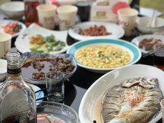 -七的湖·晚芳亭·阳澄湖农家菜·大闸蟹(莲花岛店)